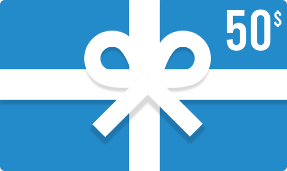 Carte-Cadeau 50$